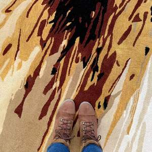 Luxury Custom Design Wool & Viscose Hand-Tufted Area <b>Rug</b> Set for Home & Hotel Use - Product Image 1