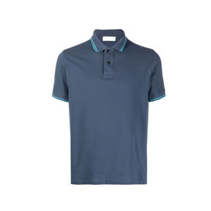 Hombres para polos con logotipo personalizado manga corta verano algodón Jersey camisetas Casual diseño básico moda patrón 100% algodón - Product Image 1