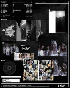 Miniálbum [We are] del grupo I-DLE, 8º álbum original de KPOP con CD, photocards, CUBE Entertainment, stock original de K-POP - Product Image 2