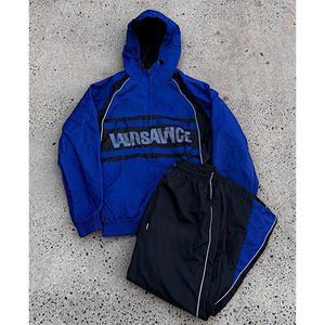 Conjunto Deportivo de 2 Piezas con Estampado Personalizado al por Mayor, Ropa Deportiva Urbana, Sudadera con Capucha de Felpa Técnica de Algodón de Diseñador, Chándales para Hombre - Product Image 1