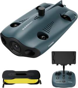 Mini Submarino Subacuático con Cámara 4K+EIS y Control Remoto, Sumergible hasta 330 pies, ROV Portátil - Product Image 1