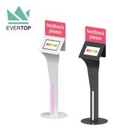 LSF18 Kiosque pour iPad 10-13 "Stand Anti Theft Public Tablet Kiosk Stand for iPad Display Stand with Aura LED Light