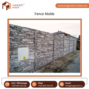 Véritable fournisseur en vrac vendant des moules de clôture simple face TVD pour la décoration murale. - Product Image 6