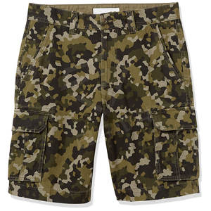 Pantalones cortos de alta calidad para correr holgados con estampado 3D ecológico de pana para hombre de nuevo diseño - Product Image 1