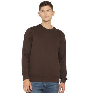 Sudaderas con capucha impresas personalizadas para hombre, jersey con cuello redondo, sudadera con logotipo bordado, tela de lana de algodón 100%, ropa de calle de invierno - Product Image 1