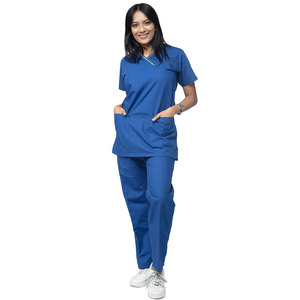Ensembles de gommage d'hôpital de soins infirmiers professionnels de haute qualité pour femmes costume de travail médical léger avec des options de couleur et de conception personnalisées - Product Image 1