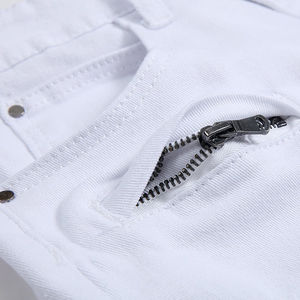 Nouveau produit Short en jean pour homme Short d'été de haute qualité pour homme avec couleur personnalisée et logo Short décontracté pour homme avec poches - Product Image 5