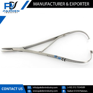 Porte-aiguille Mathieu léger sur mesure de qualité supérieure Source d'alimentation manuelle en acier inoxydable allemand - Product Image 5