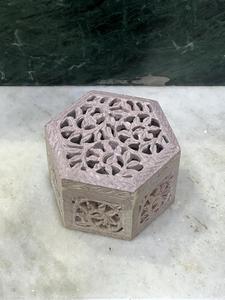 Marble Soapstone Jewelry <b>Box</b> Handmade Carved Jewelry Storage Eco-Friendly <b>Keepsake</b> <b>Box</b> Elegant Decorative Gift <b>for</b> Women - Product Image 4