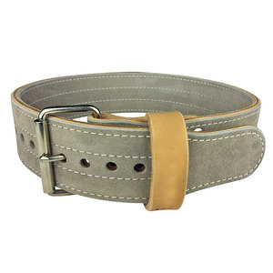 Ceinture d'haltérophilie en cuir de haute qualité pour hommes légers professionnels avec boucle personnalisable pour l'entraînement physique - Product Image 1