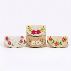 Luxury High Quality Beaded Sequin Embroidered Floral Evening Clutch <b>Handbag</b> <b>Chain</b> <b>Strap</b> Magnetic Closure 1L Wedding Party - Product Image 6