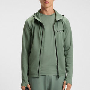 Sweat à capuche pour homme de haute qualité, design tendance, prix de gros, avec logo personnalisé, matière respirante et ajustable, prix avantageux, fermeture éclair - Product Image 1