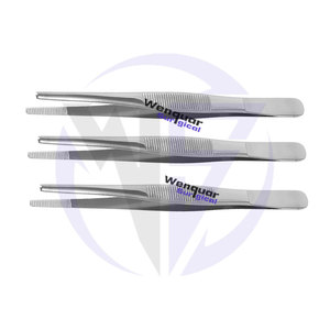 Juego de pinzas quirúrgicas dentales de alta calidad, 6 uds., Debakey/autobloqueo/London College / Adson Kocher, instrumentos de vendaje - Product Image 6