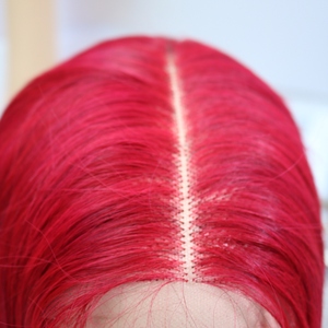 100% pelucas de cabello vietnamita crudo de un solo donante con cabello liso de hueso largo al Mejor Precio Oferta caliente transparente HD encaje Color rosa - Product Image 4