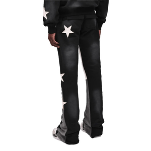 กางเกงวอร์มลำลองสำหรับผู้ชายกางเกงวิ่งกางเกงกีฬา100% น้ำหนักเบาทำจากโพลีเอสเตอร์สีซีดจางกางเกงวอร์มสำหรับวิ่ง - Product Image 6