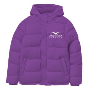 Chaqueta de Invierno de Lona de Color Sólido al por Mayor, Abrigo Acolchado Ligero e Impermeable con Capucha, Ropa Exterior Personalizada OEM - Product Image 3