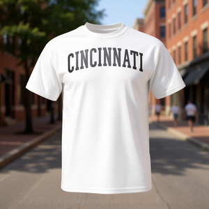 T-shirt promozionale Cincinnati Vintage S da donna - Product Image 3
