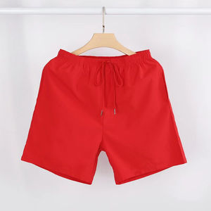 กางเกงขาสั้นผ้าโพลีเอสเตอร์สำหรับผู้ชายกางเกงขาสั้นแบบเชือกผูกสำหรับใส่วิ่งออกกำลังกาย - Product Image 4