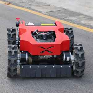 ¡Nueva llegada original! Robot cortacésped agrícola y forestal de giro cero a gasolina con control remoto - Product Image 5