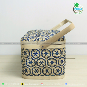 Produit de vente chaud Stockage éco-conscient: Paniers en bambou naturel du Vietnam de haute qualité - Product Image 6