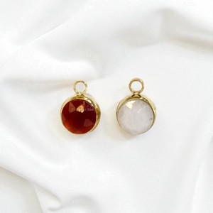 Natural White Moonstone Round Collet <b>Charm</b> Pendant - 925 <b>Silver</b> <b>Charm</b> <b>For</b> <b>Bracelet</b> Jewelry - Unique Handmade Pendant Wholesale - Product Image 3