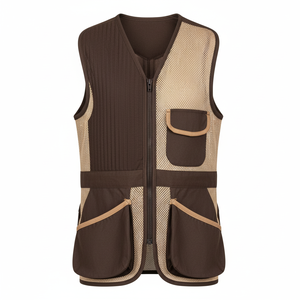 Chaleco de arcilla de alta calidad para disparar: Chaleco de caza al aire libre de malla transpirable y cómodo - Product Image 4