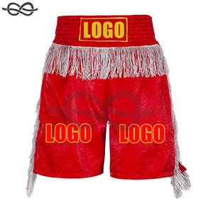 Shorts de boxe personnalisés hommes femmes enfants personnalisés MMA Kickboxing Training Trunks Logo personnalisé Shorts en satin pour hommes shorts pour hommes - Product Image 5