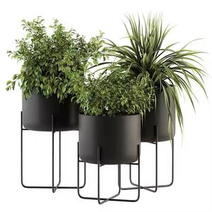 Jardinière en métal de créateur faite à la main de haute qualité décoration de jardin extérieur et domestique de luxe - Product Image 4