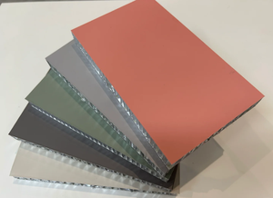 Pared cortina aeroespacial hexagonal de fibra de carbono, escritorio de oficina, tablero de escritura, paneles de nido de abeja de aluminio - Product Image 4