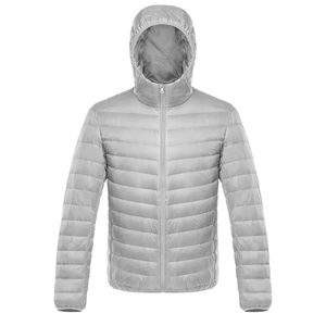 Chaqueta acolchada con capucha impermeable de lona de alta calidad para hombre, ropa de abrigo rellena de poliéster duradero para deportes informales de invierno - Product Image 4