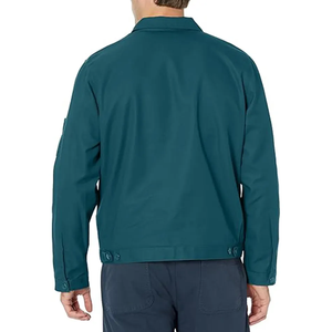 Chaqueta de bombardero cortavientos bordada personalizada de alta calidad para hombre estilo de calle de invierno con parches de chenilla de diseño personalizado - Product Image 4