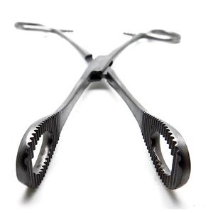 คีมจับฟองน้ำราคาประหยัด 10.5 ปลายตรง คุณภาพเยี่ยม คีมจับฟองน้ำสำหรับผ่าตัด - Product Image 1