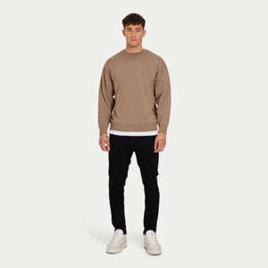 Classique coton hommes sweat mode pull à manches longues confortable Streetwear tenue pour quotidien décontracté mode - Product Image 3