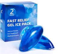 Traitements Hemmeroid-Pack de glace pour les hémorroïdes, pour le soulagement de la douleur interne et externe des hémorroïdes