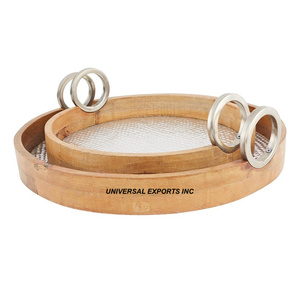 Bandeja de chocolate de madera natural Bandeja de chocolate hecha a mano de calidad superior Bandeja de chocolate de diseñador de Venta caliente - Product Image 5