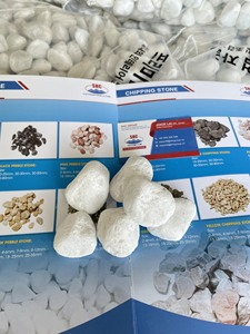 หินกรวดขัดเงาสีขาว หินคริสตัลเวียดนามสีขาว หินกรวดขัดเงา - Product Image 2