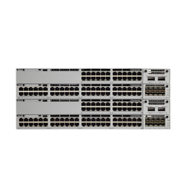 Best Price C9300-24S-A ! Power up your network with 24 Gigabit SFP ports with  modular uplink Switch