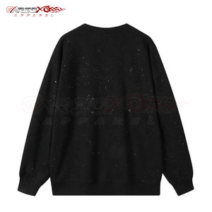 Sweat-shirt avec strass brillant pour hommes avec un design tendance et facile à porter Sweat-shirt avec strass pour hommes - Product Image 2