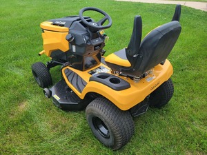 Cortacésped Cub Cadet LX42 de 190 CC, 4 tiempos, a gasolina, autopropulsado, con cuchilla rotativa, de calidad profesional, amarillo y negro - Product Image 5