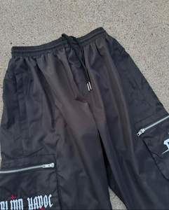 Pantalones Cargo de nailon de alta calidad para hombre, transpirables de secado rápido con cremalleras, estilo informal, ligeros, de cintura media, antiarrugas, servicio OEM - Product Image 5