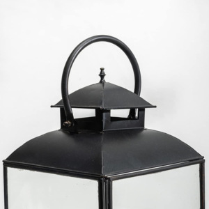 เชิงเทียนแก้วเหล็ก/กรอบโลหะทำด้วยมือรูปทรงเสาด้านบนในร่ม/กลางแจ้งตกแต่งสวนบ้าน1สีดีไซน์เนอร์ที่ทันสมัย - Product Image 2