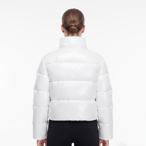 Women High Quality Puffer <b>Jacket</b> Women Casual Winter <b>Cropped</b> Puffer <b>Jacket</b> Women Bubble Coats - Product Image 4