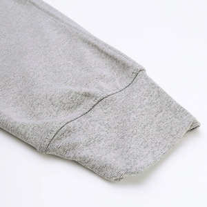 2024 Wholesale 100% Cotton Autumn Men's Eco-Friendly Lightweight Breathable Casual Fashion Tracksuit 2-Piece Set - Product Image 6