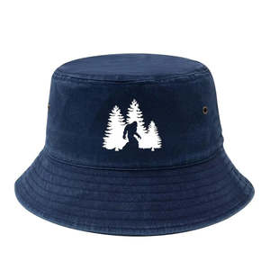 Chapeau Bob Unisexe Décontracté en Coton Personnalisable avec Impression Couleur sur Mesure, Conception Respirante et Légère pour l'Extérieur - Product Image 2