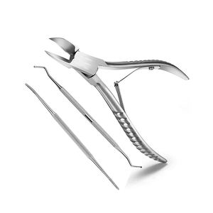 Pinzas para cutículas de alta precisión, cuchillas afiladas, herramienta para el cuidado de las uñas, acero inoxidable para salón y manicura Personal - Product Image 4