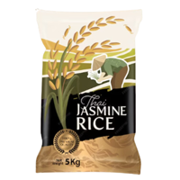 Non-GMO High Quality Vietnam Jasmine Rice Frangrant Aromatic Long-Grain White Rice 1kg & 50kg Bags Wholesale Cheap Export