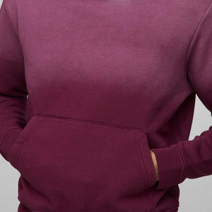 Venta al por mayor de color sólido con capucha Casual Hombres con capucha de manga larga de gran tamaño Hombres Sudadera con capucha Jersey de punto de los hombres - Product Image 2