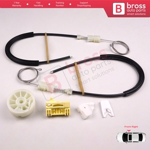 Kit de Reparación de Elevalunas BWR478, Puerta Delantera Derecha para Scenic MK1 JA JA0/1 1996-2003 7700838591 - Product Image 3