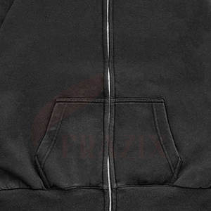 เสื้อฮู้ดซิป2025สำหรับผู้ใหญ่เสื้อมีฮู้ดแฟชั่นจางหายไปแดดออกแบบได้เองดีไซน์ล่าสุด - Product Image 3