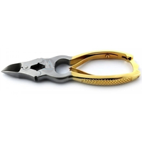 Coupe-ongles en porte-à-faux professionnel Double Action à ressort coupe-ongle robuste pour ongles épais doigt pied podiatrie Cur